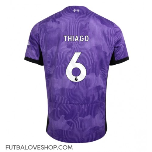 Dres Liverpool Thiago Alcantara #6 Tretina 2023-24 Krátky Rukáv